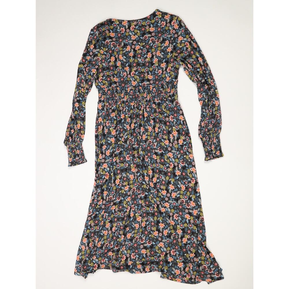 Boden Floral Smocked Maxi Dress US 8 Cottagecore Boho Anthropologie Style Maxi - Picture 9 of 13